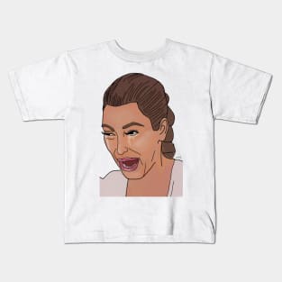 Crying Kim Kids T-Shirt